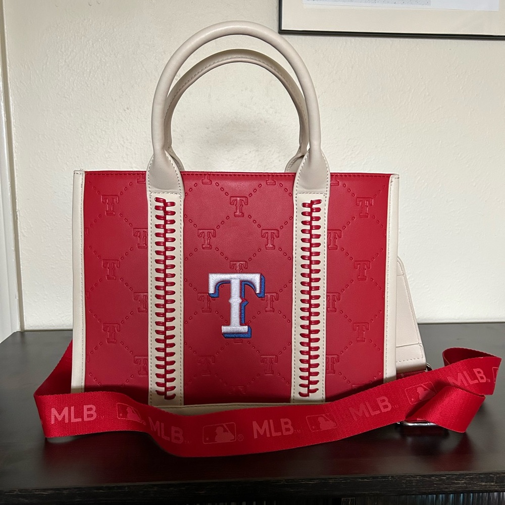 MLB Texas Rangers Tote/Crossbody Bag